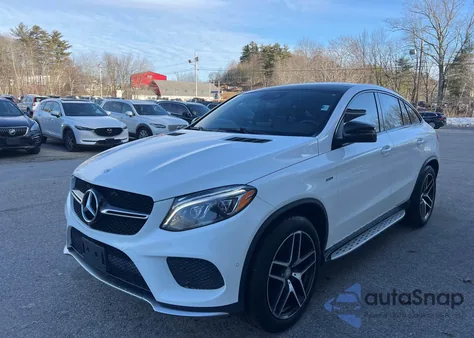 2016 Mercedes-Benz Gle 450 Amg Coupe 4Matic из США, поврежденный, VIN 4JGED6EB4GA024552